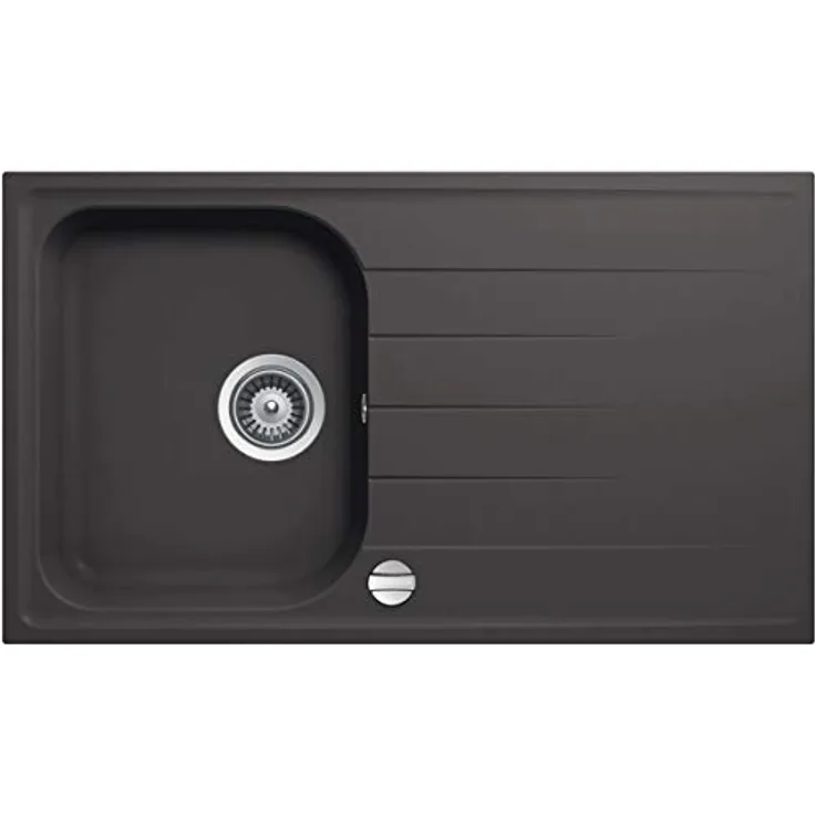 Granitspüle Victory S860.40 - gray, ab 45er Unterschrank, 86 x 50 cm