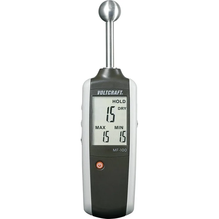 Voltcraft MF-100 Material-Feuchtigkeitsmessgerät, Baufeuchtemessgerät 0 - 100 Digit (MF-100) – Bild 1