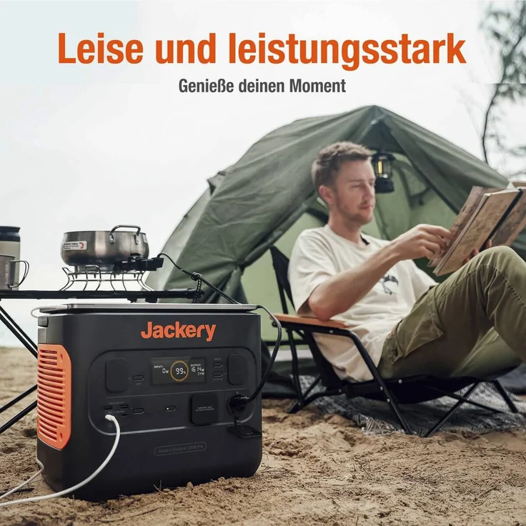 Jackery Explorer 2000 pro - Tragbare Ladestation - Akkukapazität 2.160 Wh max. Leistung 4,4 kW Dauerleistung 2,2 kW – Bild 4