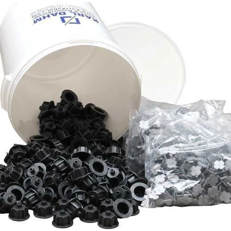 Karl Dahm Maxi-Set schwarz, 1 mm Gewindelaschen Art. 12502 – Bild 1