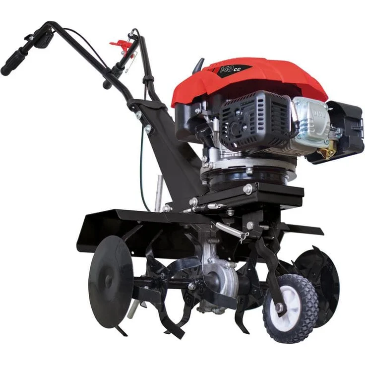 Scheppach Benzin Motorhacke MTP560 | 3,7 PS Leistung | Hackendurchmesser 260mm | Fräsbreiten 360 mm / 560 mm | Hackendrehzahl 110 1/min - 6 Hacken – Bild 2
