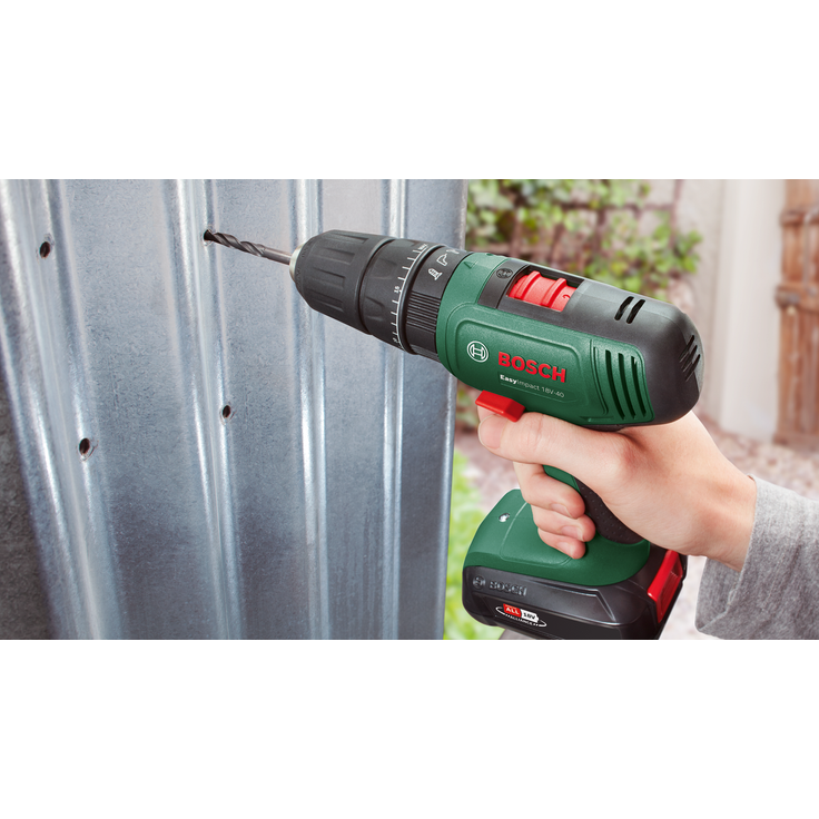 Bosch EasyImpact 18V-40 06039D8100 Power for All 18V Akku-Schlagbohrschrauber 2 Ah ohne Akku ohne Ladegerät im Karton – Bild 4