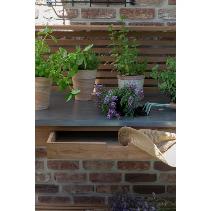 Teakholz - bene living - Pflanztisch Hampton – Bild 5