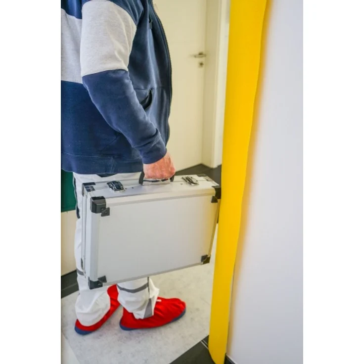 Scorprotect ® Türrahmen-Klemmschiene signalgelb Universalklemmschiene 100 bis 250 mm ( 2x 1m Stücke) – Bild 11