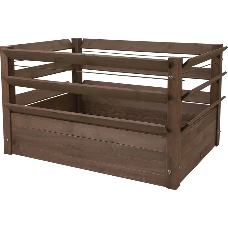 Hecht 303910108-HE Kräuter Hochbeet 124x90x73cm aus Holz
