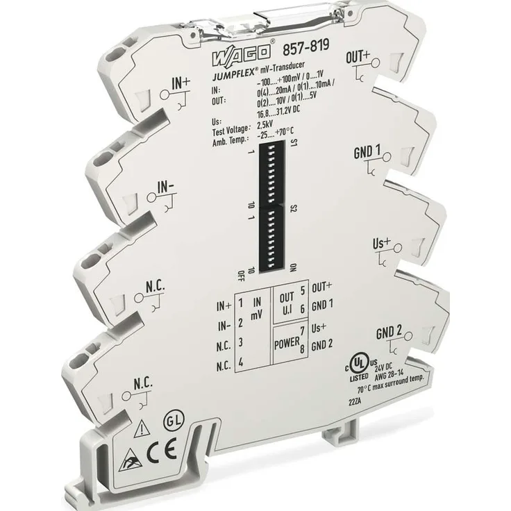 WAGO Millivolt-Messumformer 857-819 1St.