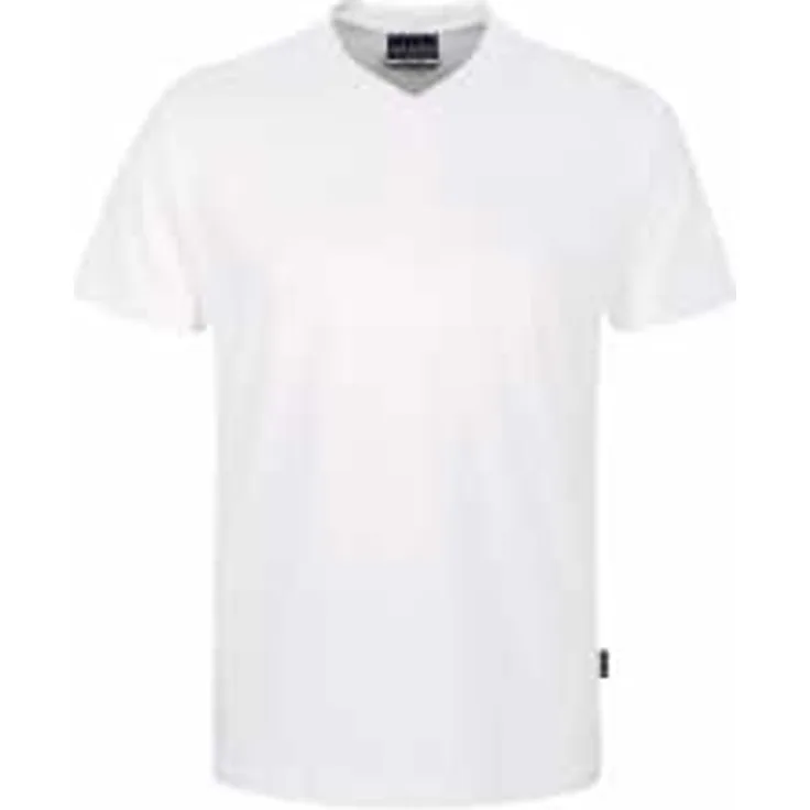 HAKRO V-T-Shirt Classic Herren #226 Gr. XL weiß