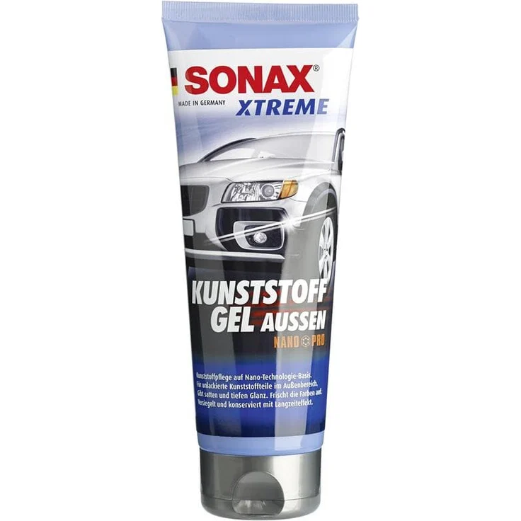 Sonax XTREME Kunststoff Gel Außen Nano Pro 250ml für Kunststoffteile Außen – Bild 1