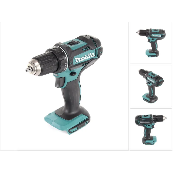 Makita DDF482Z Akku Bohrschrauber 18V 62Nm 2-Gang Schnellspannbohrfutter Solo im Karton - ohne Akku, ohne Ladegerät LXT – Bild 3