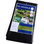 Teichfolie PVC 4m x 2m 0,5mm schwarz Folie für den Gartenteich