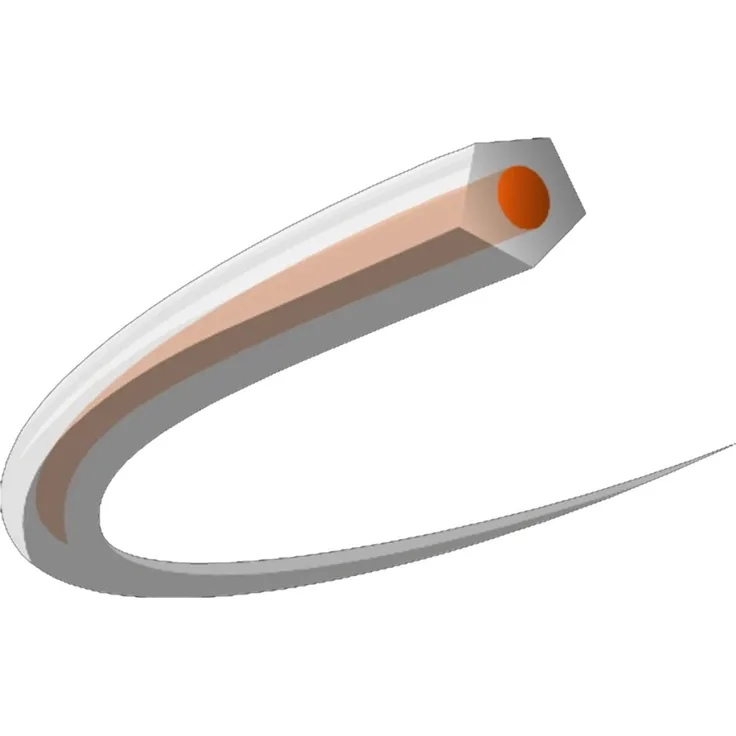 Husqvarna 597669231 Trimmerfaden 3mm-56 m Orange - Translucent