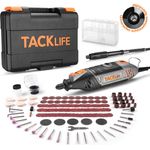 TACKLIFE RTSL50AC, Rotierendes Werkzeug mit Universalfutter, Multifunktionswerkzeug 135W Kit mit 150 Zubehörteilen mit 6 Geschwindigkeitsstufen Einstellungen(35000rpmMax) Ideal zum Schneiden / Skulpturieren / Polieren/DIY. - Preisvergleich