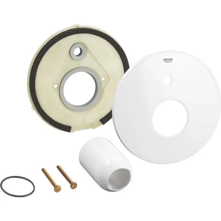 GROHE Rosette 46905 moon white