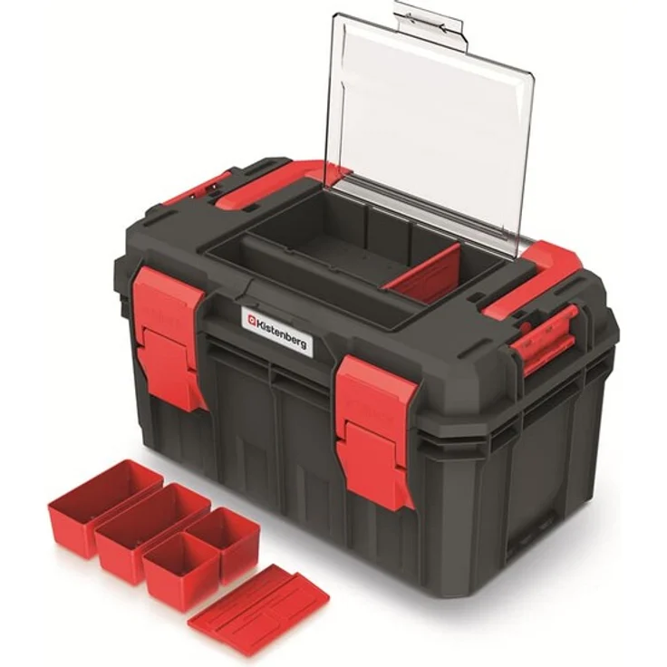 Kistenberg S Block Pro Werkzeugkiste Werkzeugkoffer  Maschinenkoffer Werkzeugbox Werkstattkasten Box Toolbox S Block Pro 450 x 280 x 264 mm – Bild 5