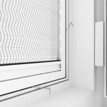 Windhager Expert Plissee Fenster Ultra Flat, 100x120, weiß