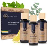 Liebenstein BIO Saunaaufguss SET Wohlfühl-Trio - 3x 100ml Sauna Aufguss naturrein
