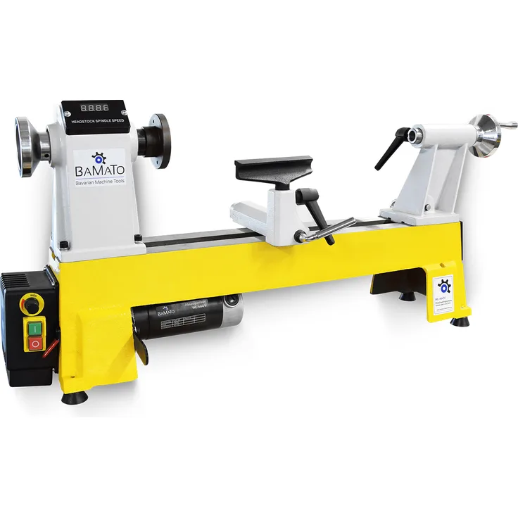 BAMATO Drechselmaschine WL-460V mit variabler Geschwindigkeit