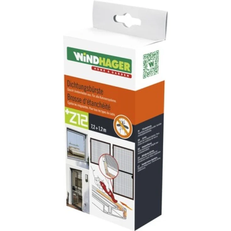 Windhager Dichtungsbürste 7,2 + 1,2 M, 03624