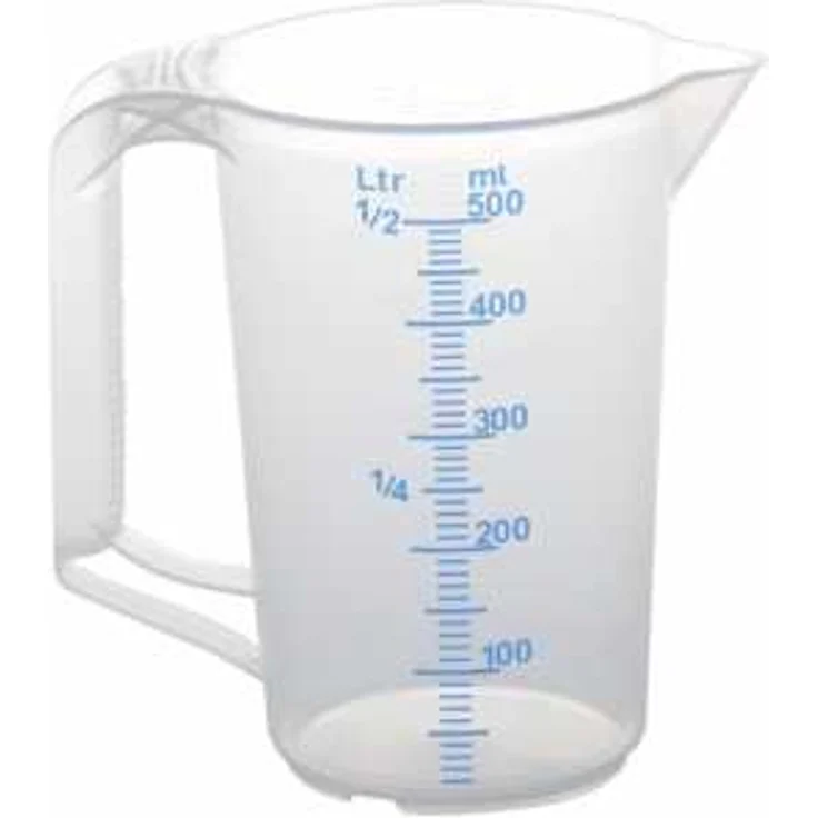 Hünersdorff 935000 Messbecher 500ml Polypropolene (PP) – Bild 1