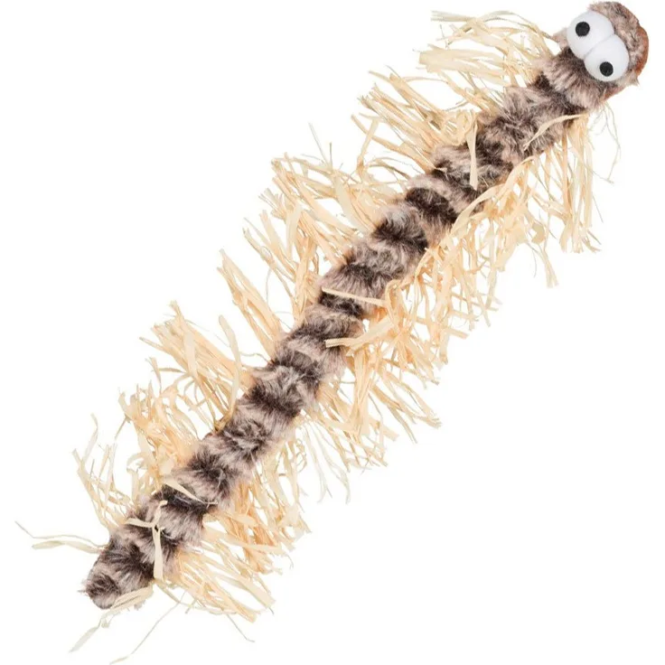 Trixie Tausendfüßler Plüsch/Bast 33cm