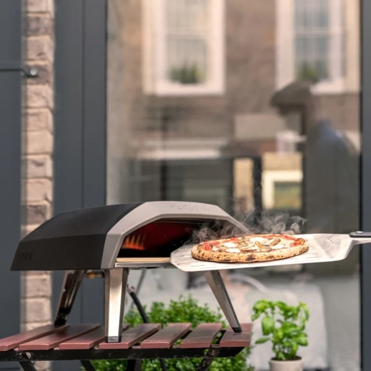 Ooni Koda 12, 1 Pizza/Pizzen, 500 °C, Schwarz, Edelstahl, 395 mm, 628 mm, 298 mm – Bild 8
