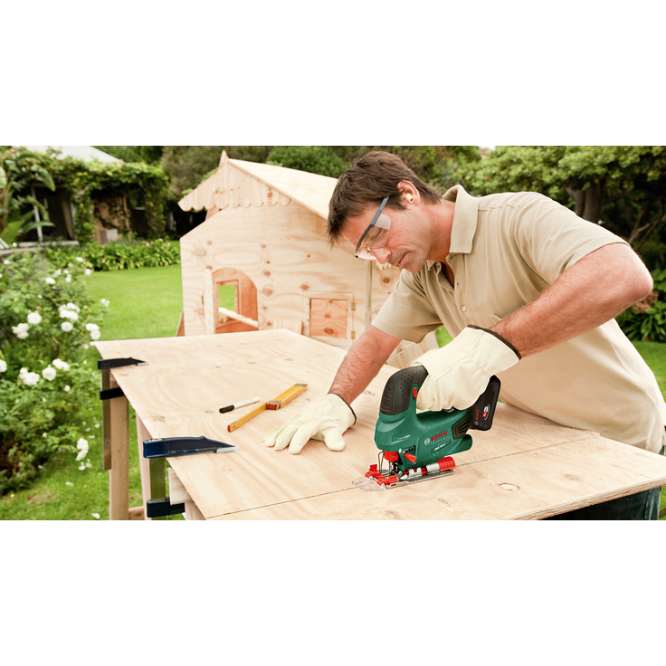 Bosch Akku Stichsäge PST 18 LI (ohne Akku, 18 Volt System, im Karton) max. Schnitttiefe (Holz) 80 mm – Bild 3