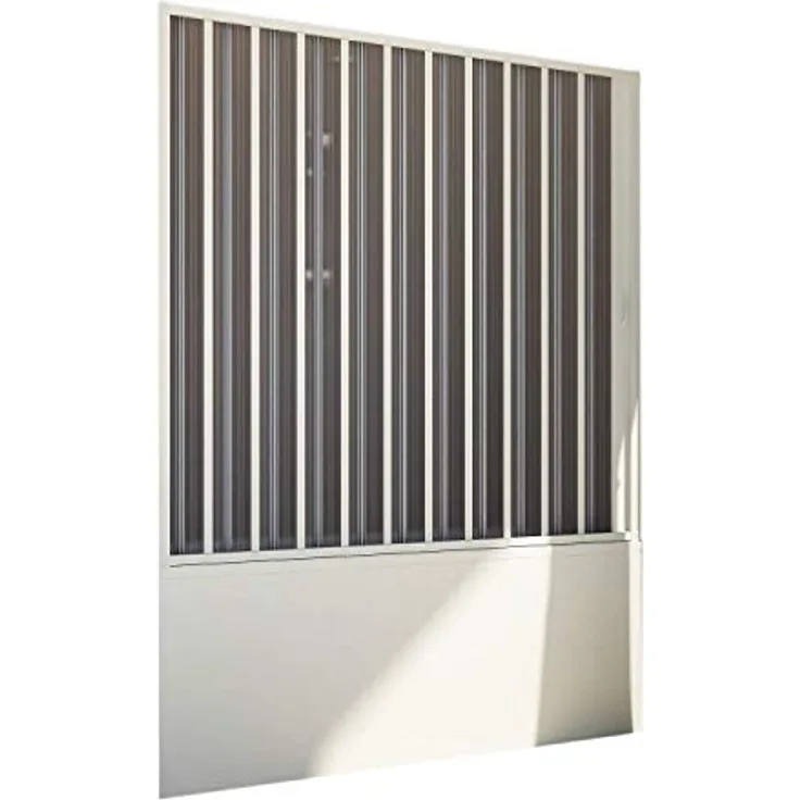 Badewannenaufsatz Duschtür in PVC 170 CM mod. Delfi Seitlich