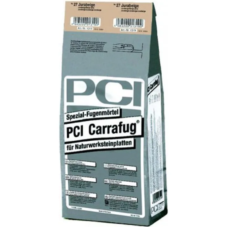 PCI Carrafug® Spezial-Fugenmörtel 5 kg - Nr. 22 Sandgrau