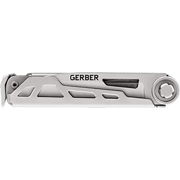 Gerber Multifunktionswerkzeug mit 8 Funktionen ArmBar Cork Dunkelgrau Messer mit glatter Klinge – Bild 4