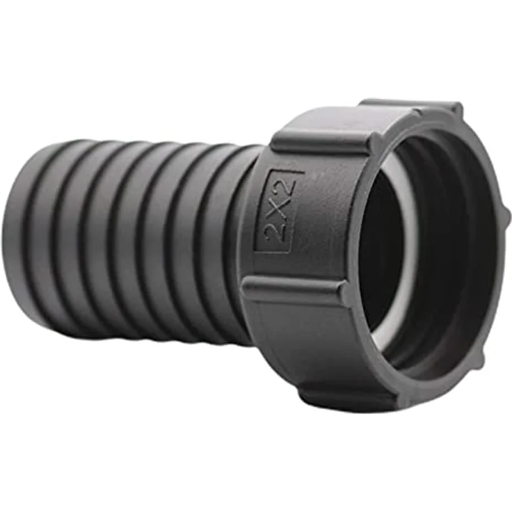 IBC Container-Adapter m. gerilltem Stutzen, PP, IBC IG 2-'-' (S60x6) Stutzen 2-'-', 50 – Bild 2