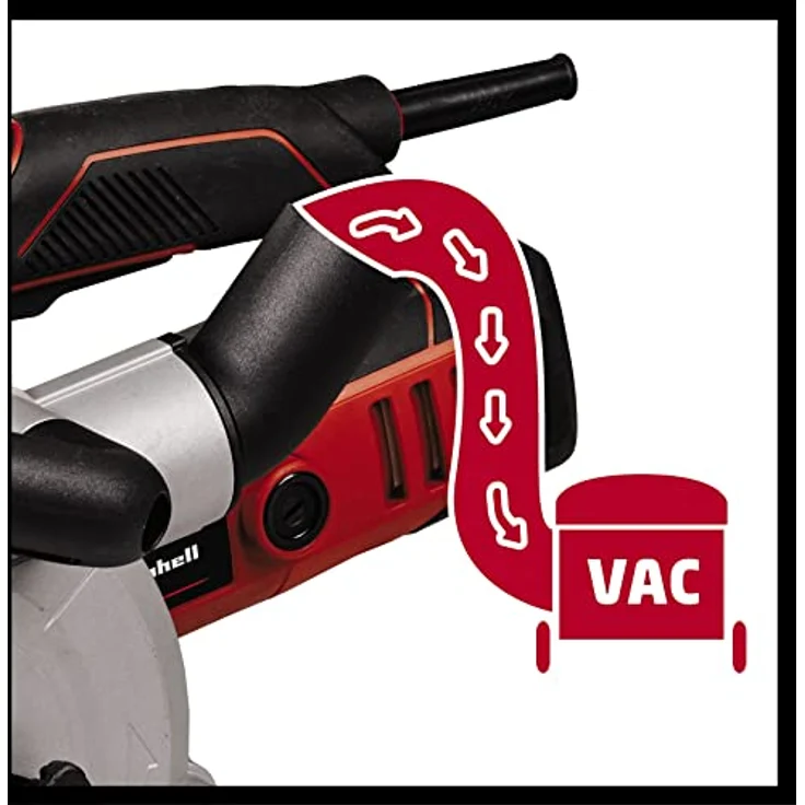 Einhell Mauernutfräse TE-MA 1500 W 4350735 mit 2 Diamant-Trennscheiben 30 mm Kabel 4 m 8500 U/min. – Bild 4