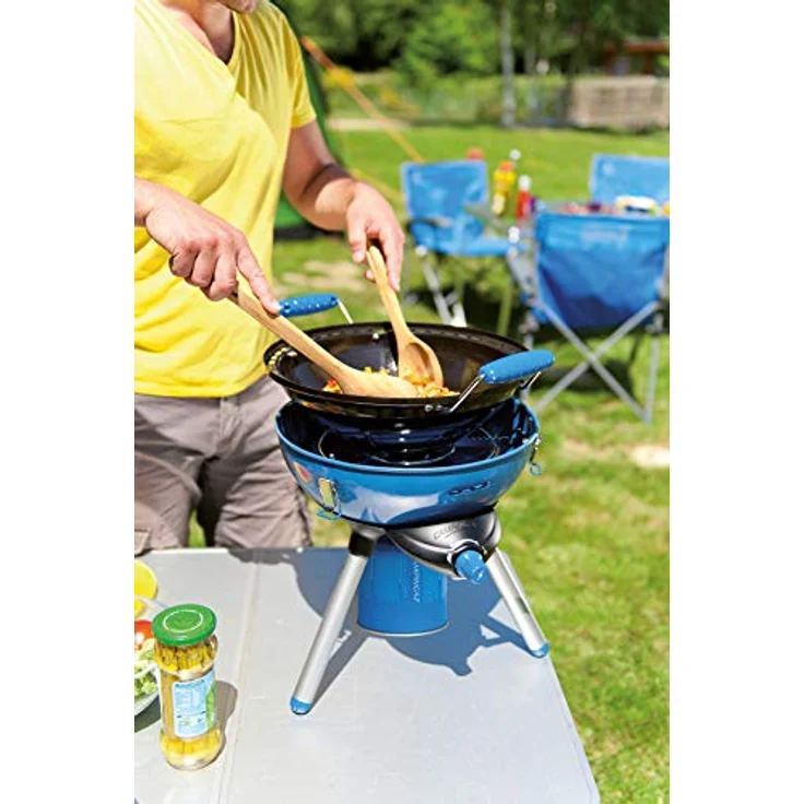 Campingaz Party Grill 400 CV Gaskocher, schwarz/blau, Maße 42 x 36 x 36 cm – Bild 4