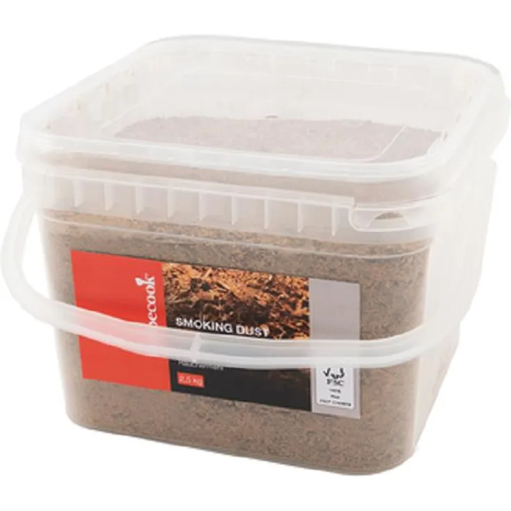 Barbecook Eimer mit Räucherspänen Olivenholz Grillzubehör 2 kg