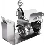 BRUBAKER Schraubenmännchen Automechaniker - Metallfigur Handarbeit - Geschenkidee