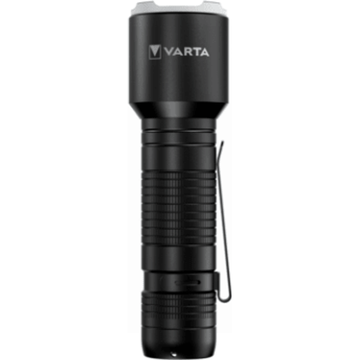 VARTA Taschenlampe LED inkl. 3x AAA Batterien, Aluminium Light F30 Pro Leuchte, Lampe mit drei Leuchtmodi, Taschenleuchte mi – Bild 1