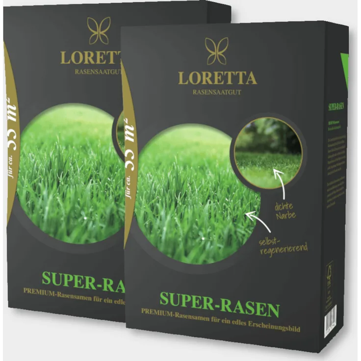 Loretta Super-Rasen Premium, 2 x 1,1 kg