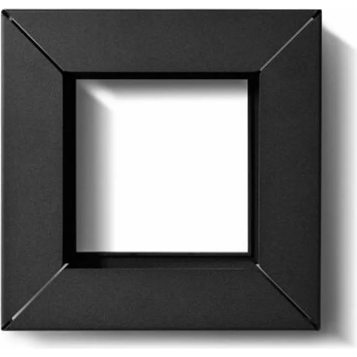 Eva Solo Rahmen-Futterspender Frame, Vogelfutterspender, Futterhaus, Futterstation, Kunststoff, Stahl, Schwarz, 21 x 21 cm, 571011