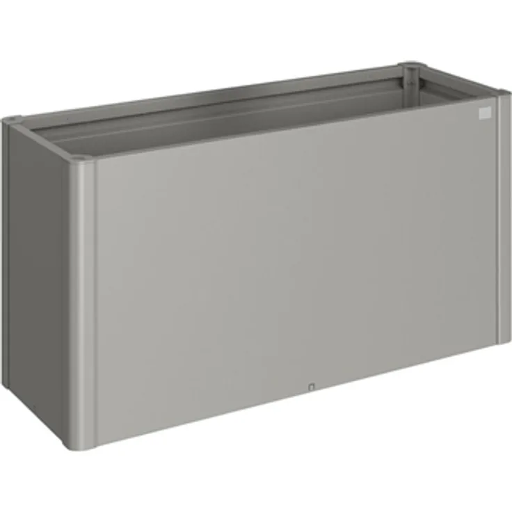 Biohort Hochbeet 1,5x0,5 152 x 53 cm quarzgrau, metallic Metall Hochbeet
