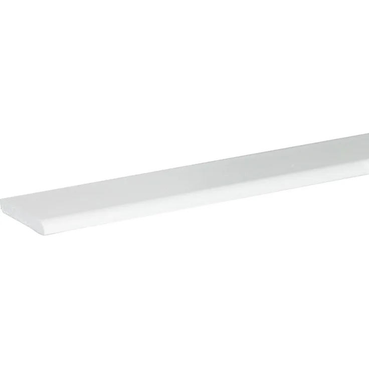 Primo Abschlussleiste 90 cm 21 x 5 mm weiß