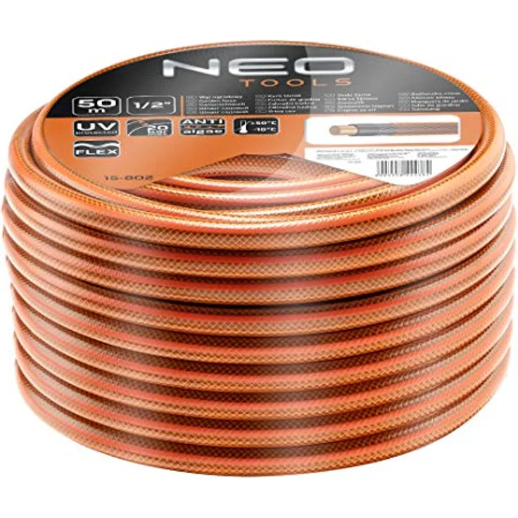 Wasserschlauch, Gartenschlauch, Bewässerungsschlauch ECO 1-2-50 m 20bar 4-Lagig