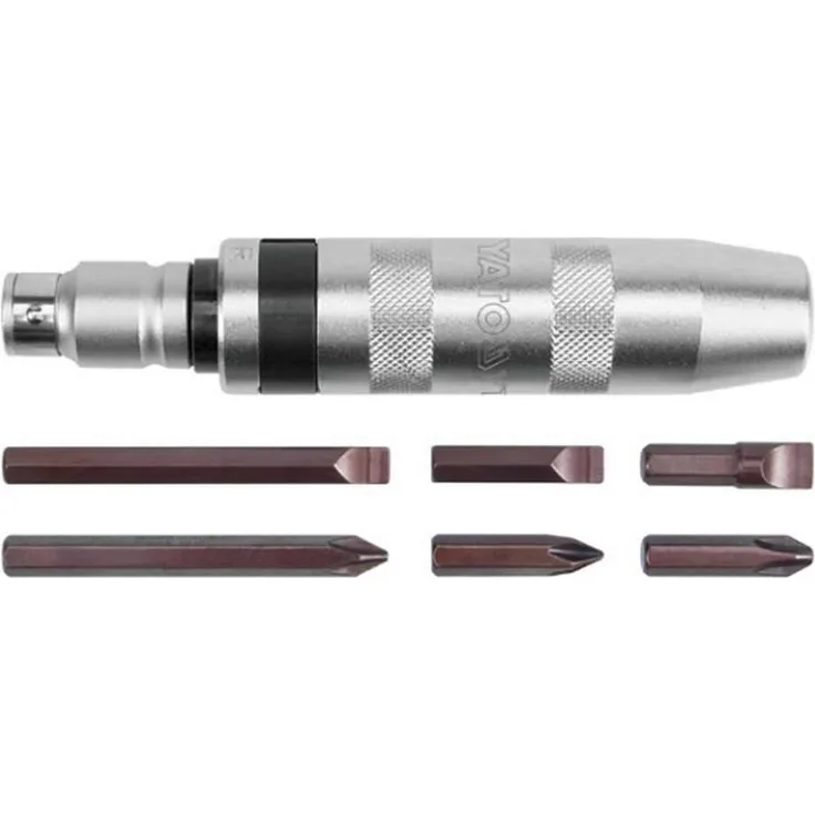 Yato Schlagschrauber 12 Zoll mit 6 Bits YT-2801