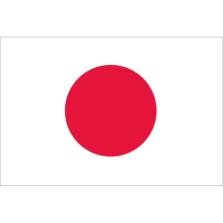 Flagge Japan 80 g/m² ca. 90 x 150 cm