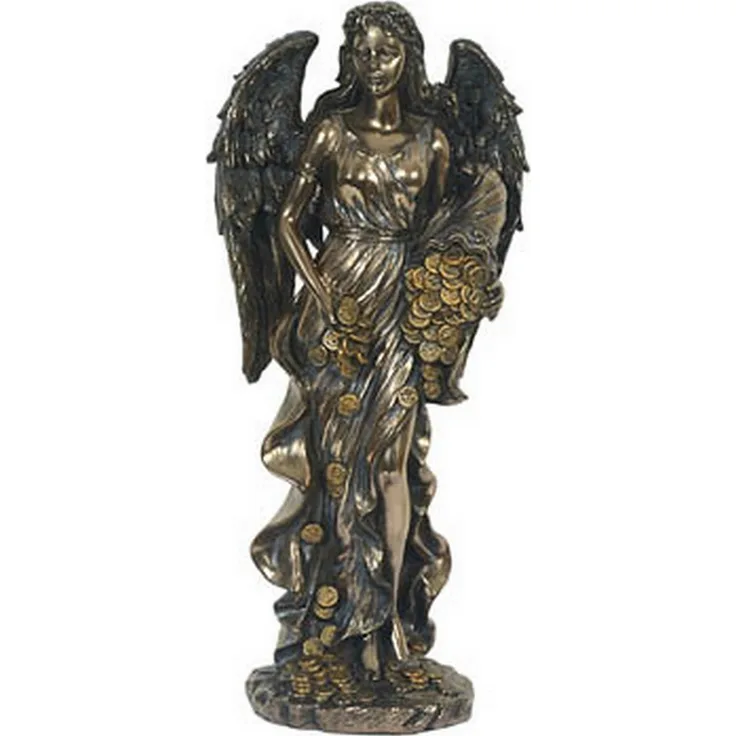 Dekofigur bronziert - Modell Fortuna - Bronzefigur Figur Deko Wohndeko Statue -