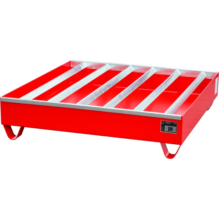 Bauer Profilwanne PW 200-4, lackiert, Feuerrot