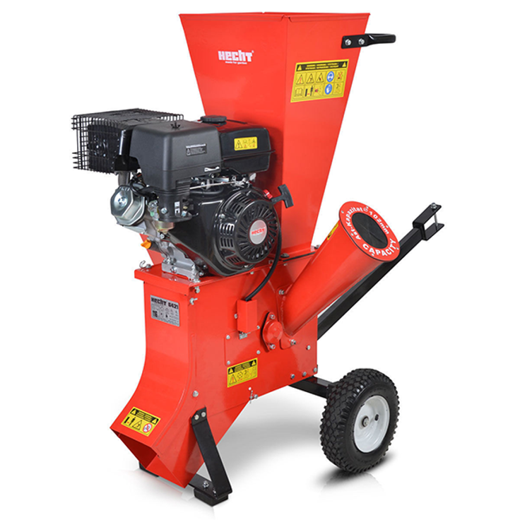 Hecht 6421 BenzinGartenhäcksler Maximaler Drehmoment 26 5 Nm Gewicht 100 kg Geräuschentwicklung 95 1 dB Maximale Aststärke 8 9 cm