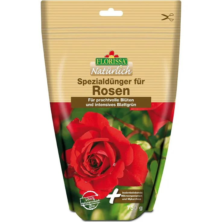 FLORISSA Spezialdünger für Rosen, 750 g