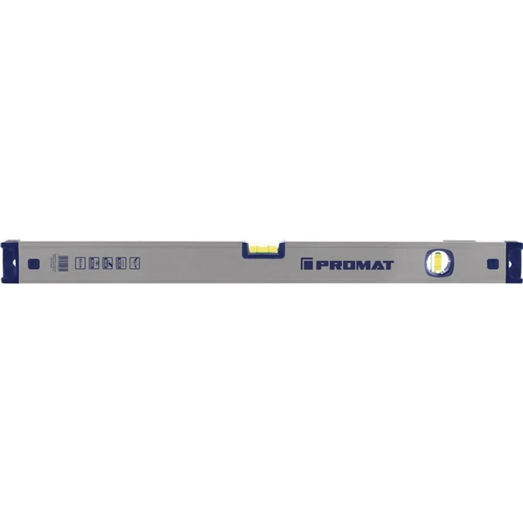 Wasserwaage 30cm Alu.silber ± 0,5mm/m Spiegellibelle PROMAT
