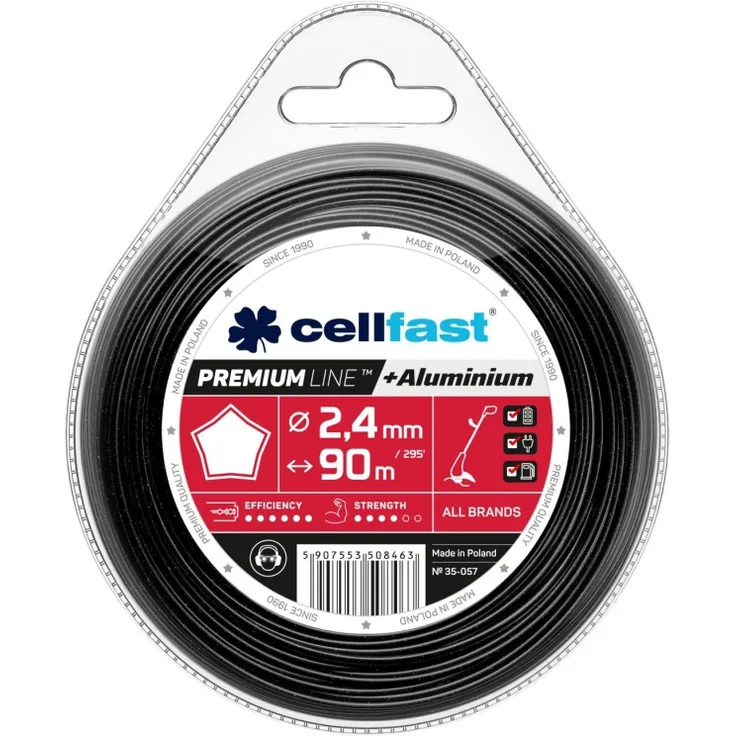 Cellfast 35-057 PREMIUM schneiden, Gelb, 2,4 mm x 90 m
