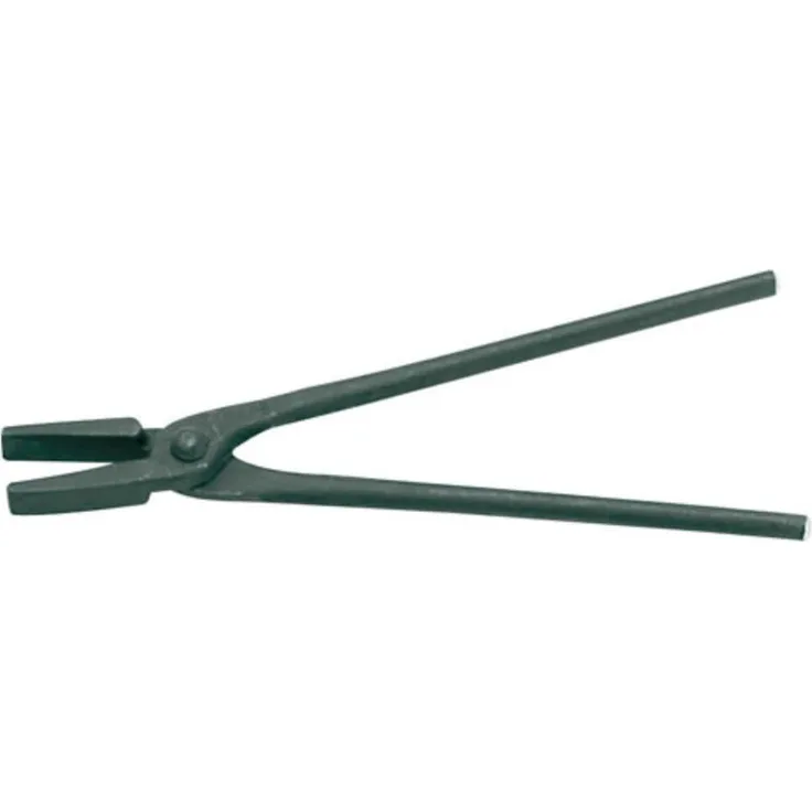 GEDORE Schmiedezange mit flachem Maul, 400 mm, Stahl, Schwarz