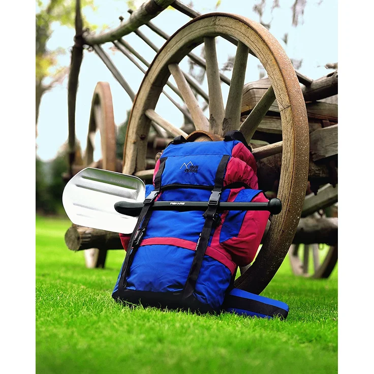 Fiskars Universalschaufel, Länge 70 cm, Gewicht 479 g, Aluminiumblatt, Kunststoff-Stiel, schwarz, 1001574 – Bild 3